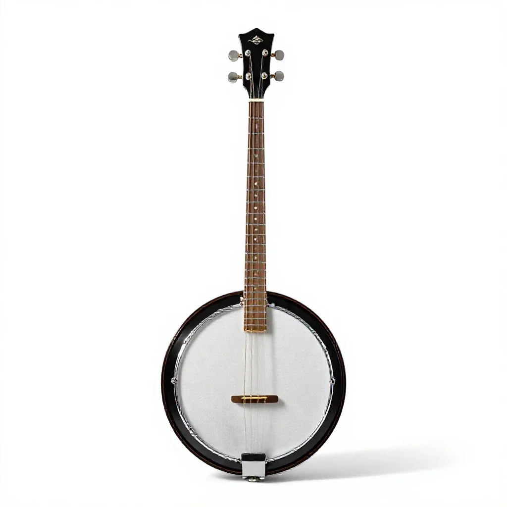 Banjo isolated on a white background