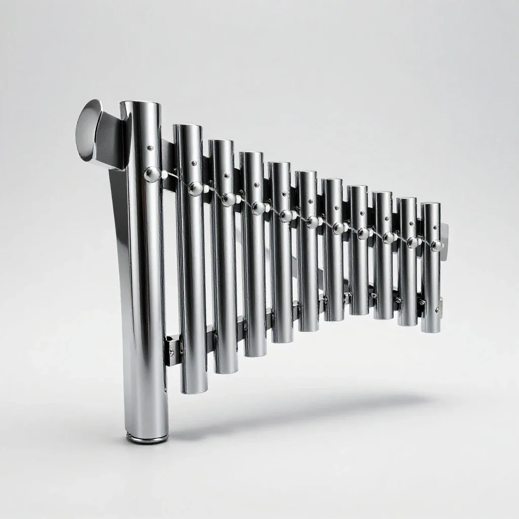 Xylophone isolated on a white background