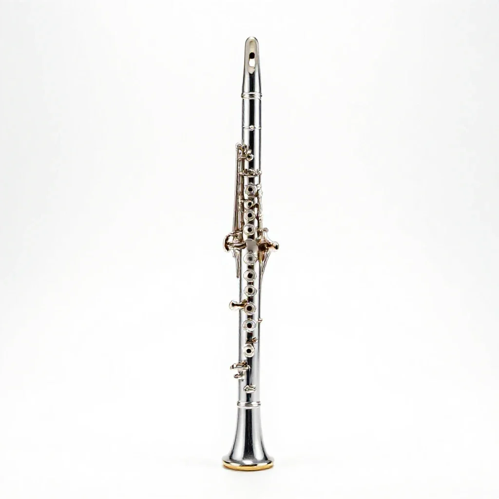 Oboe isolated on a white background
