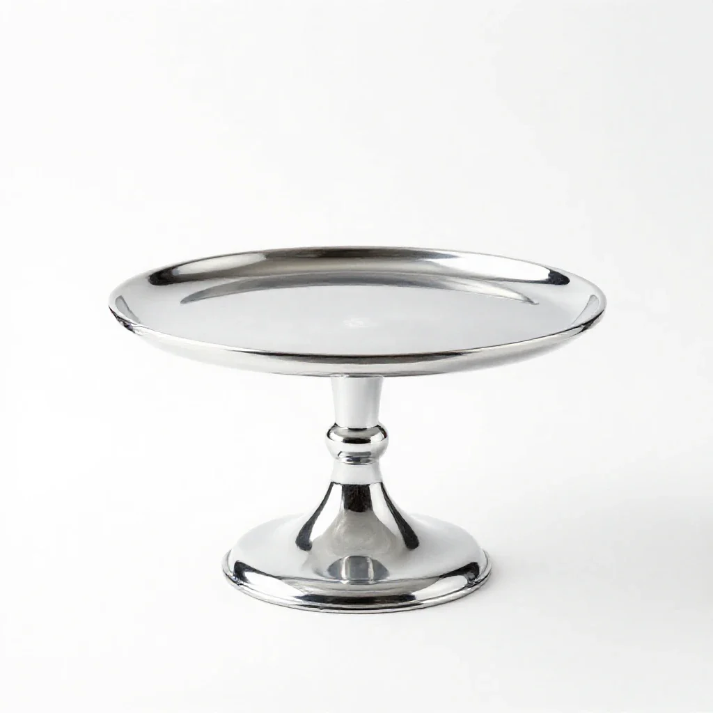 Cake stand isolated on a white background