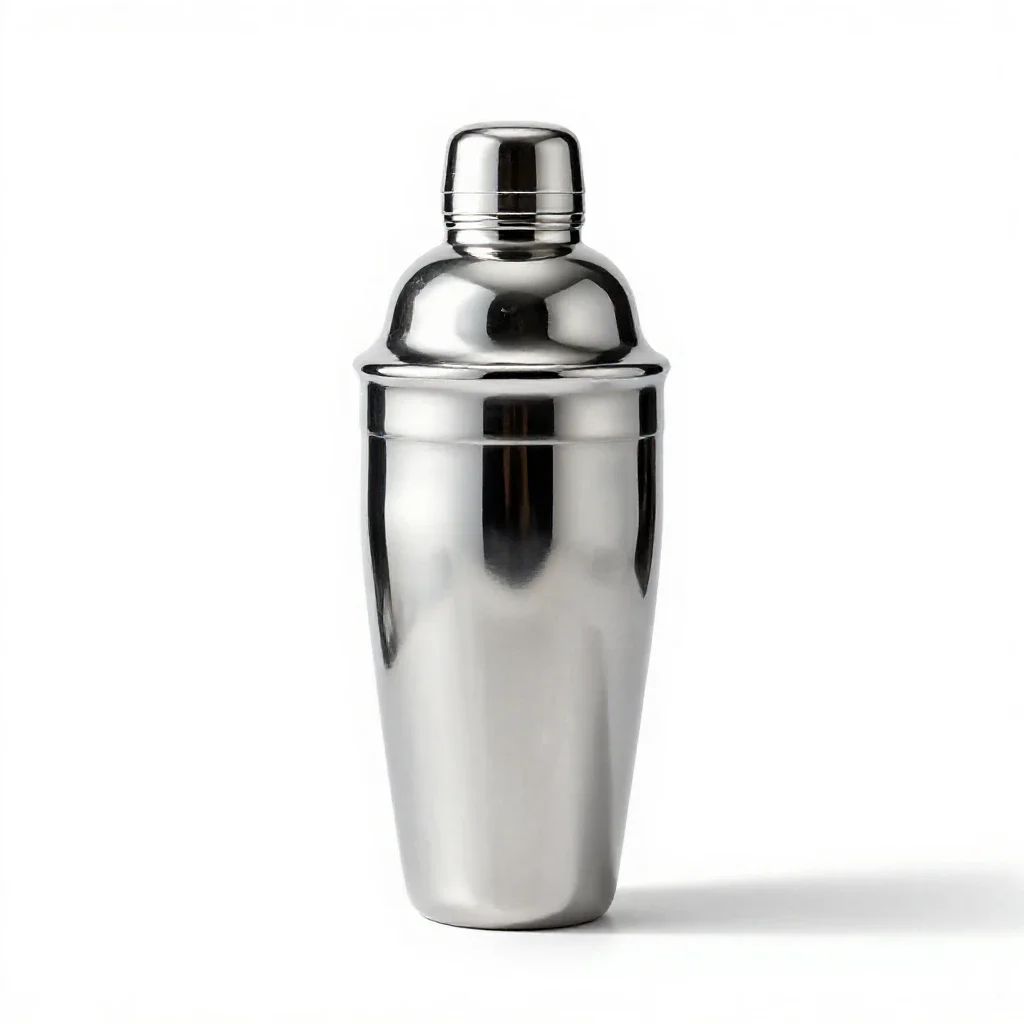 Cocktail shaker isolated on a white background