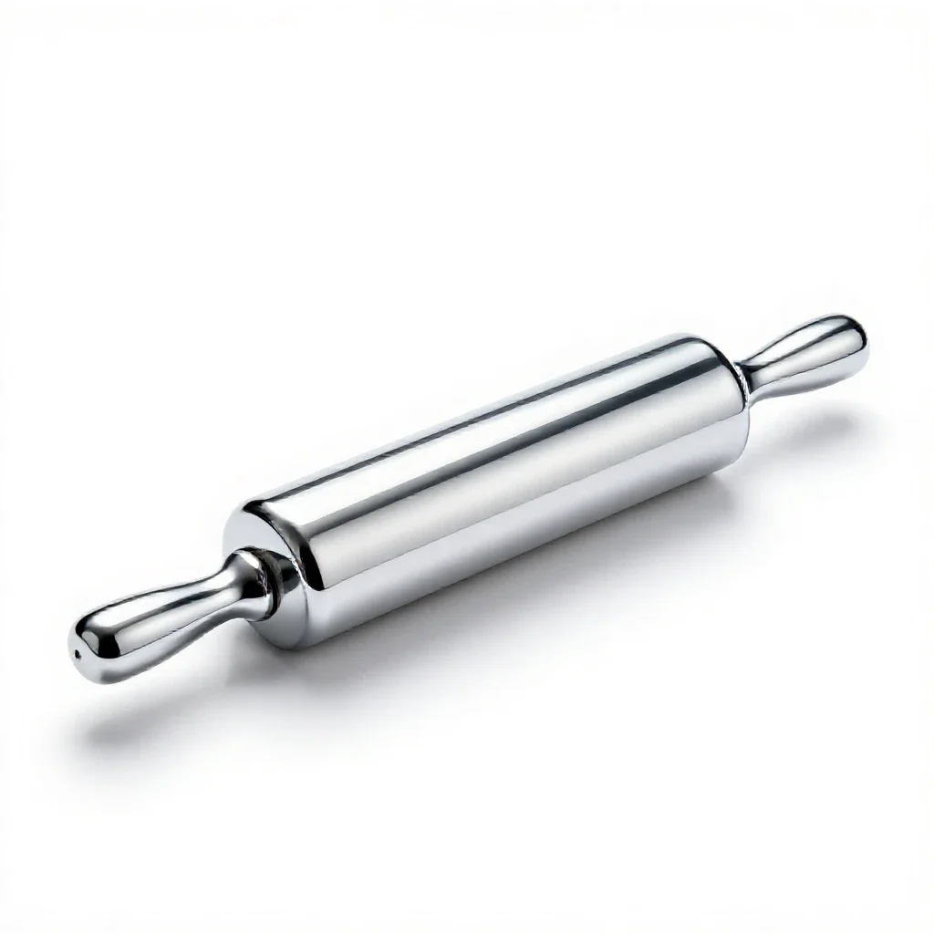 Rolling pin isolated on a white background