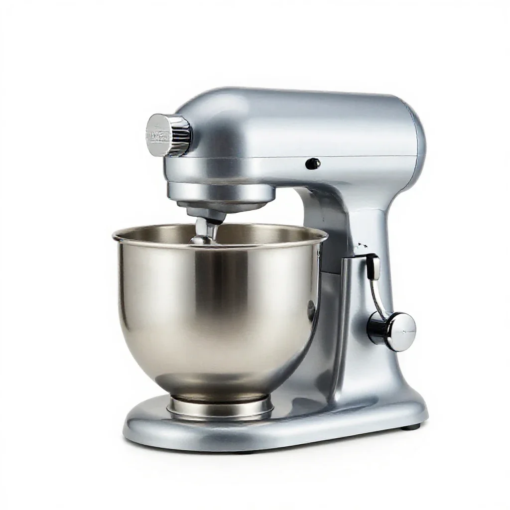 Stand mixer isolated on a white background