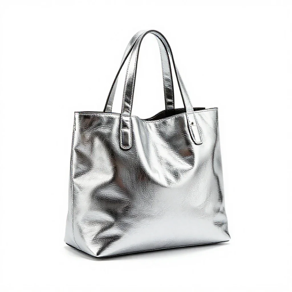 Paper luminaria bag isolated on a white background