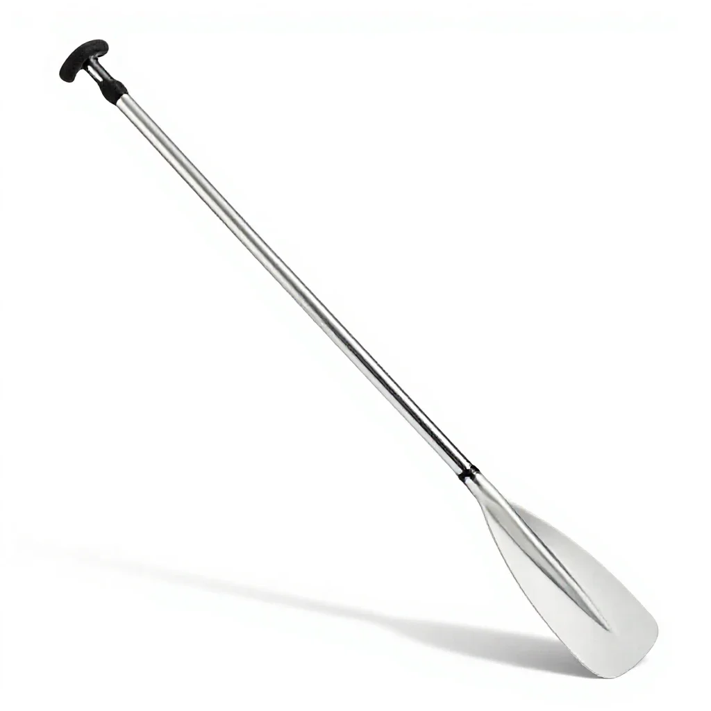 Canoe paddle isolated on a white background