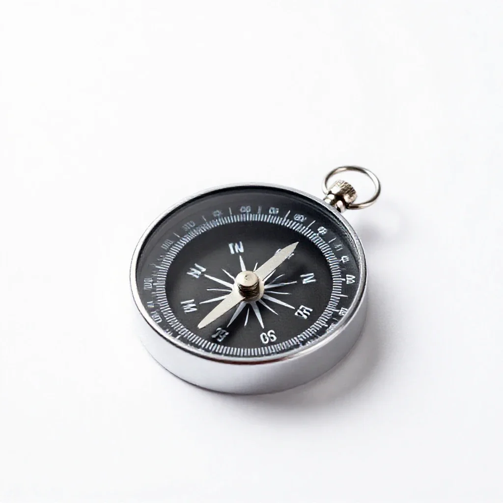 Compass isolated on a white background