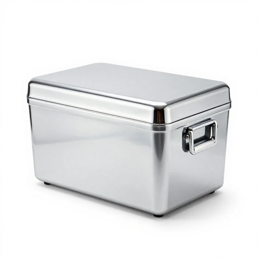 Cooler box isolated on a white background