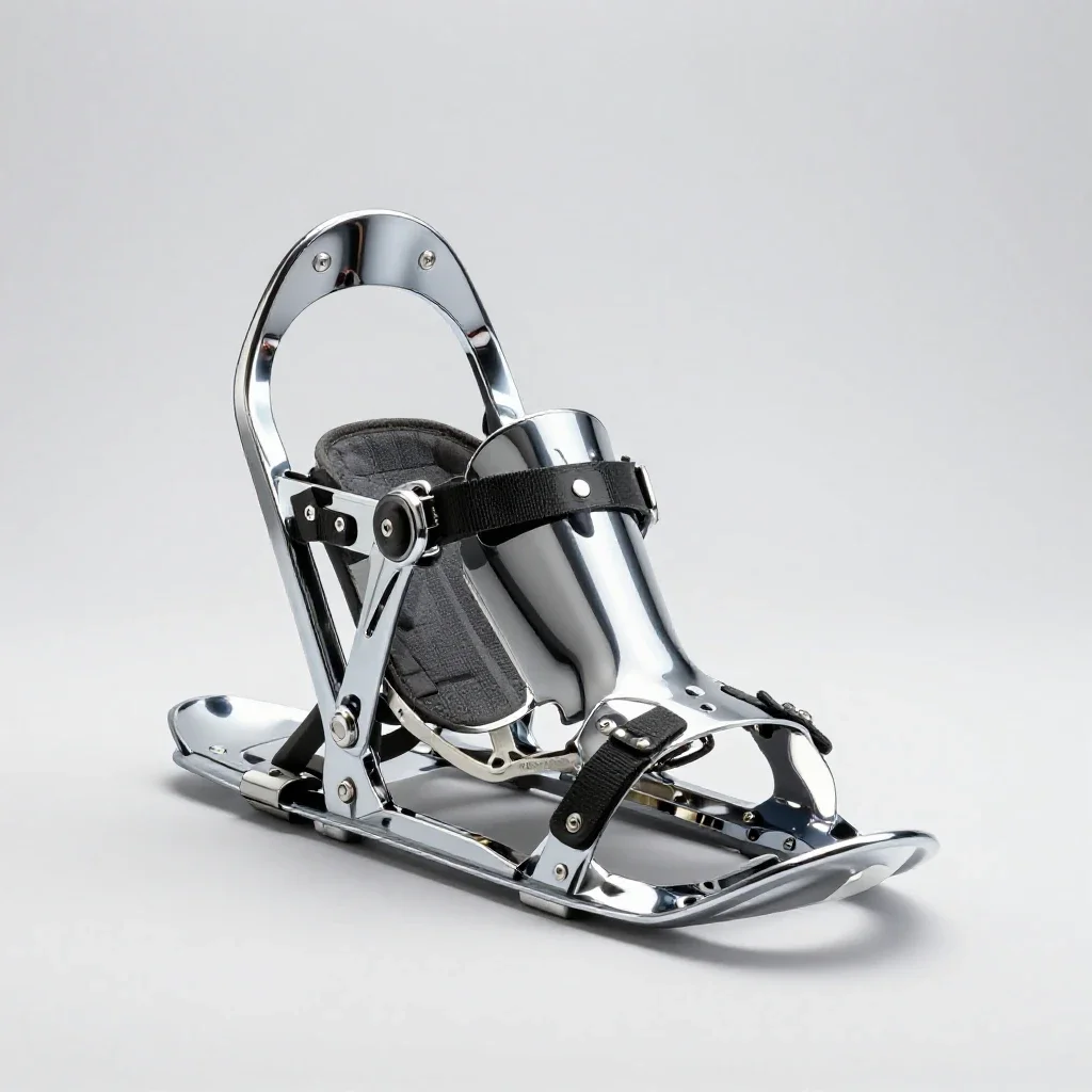 Snow shoe isolated on a white background