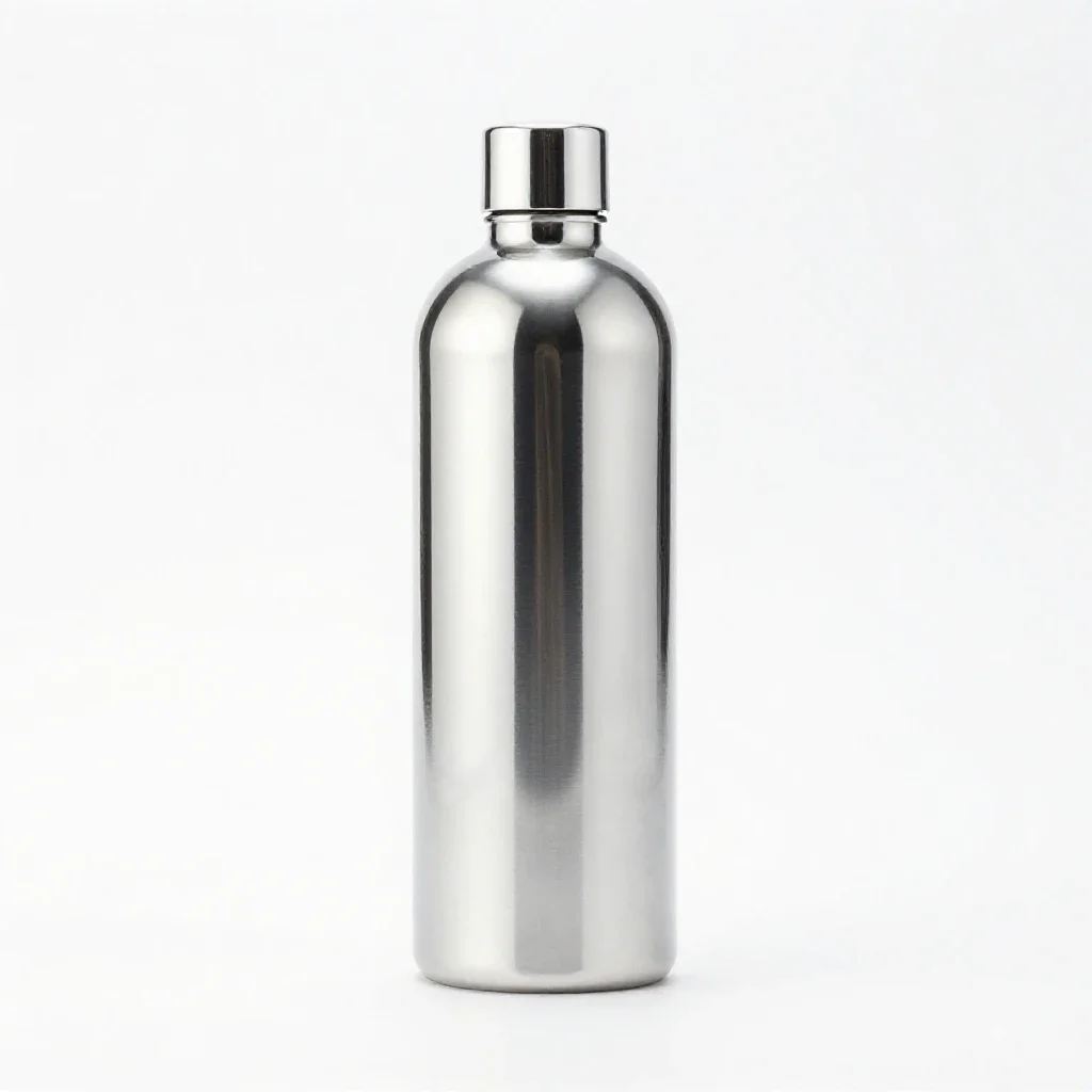 Water filter bottle isolated on a white background