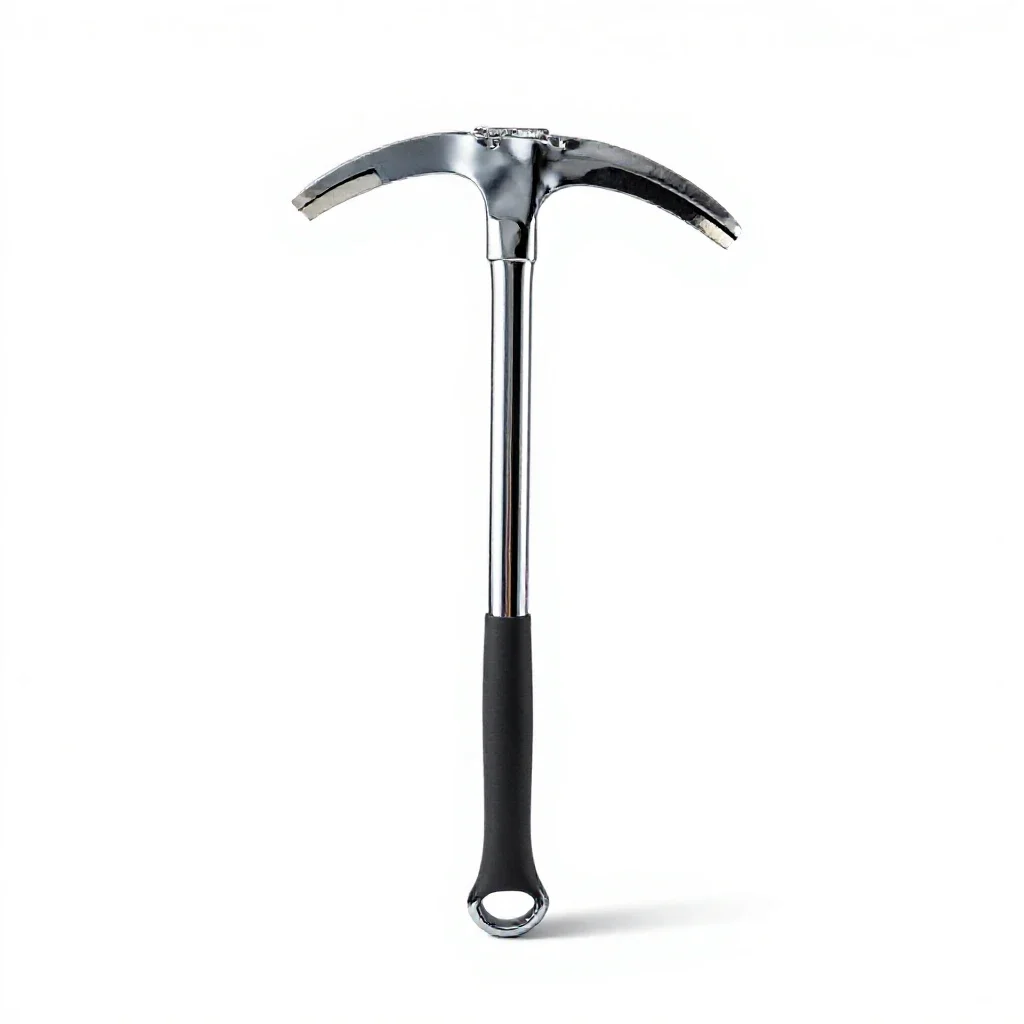 Ice axe isolated on a white background
