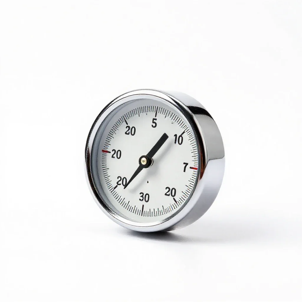 Barometer isolated on a white background