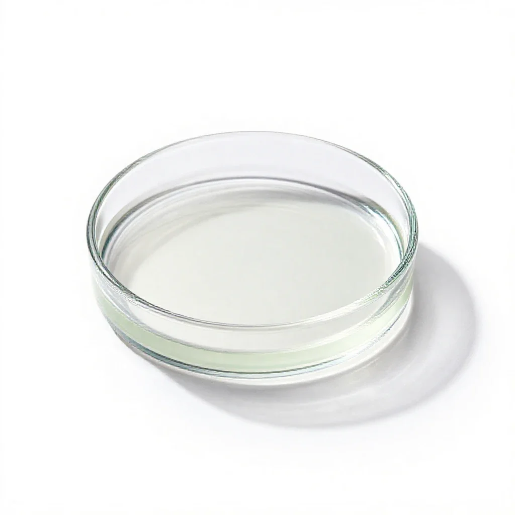Petri dish stack isolated on a white background
