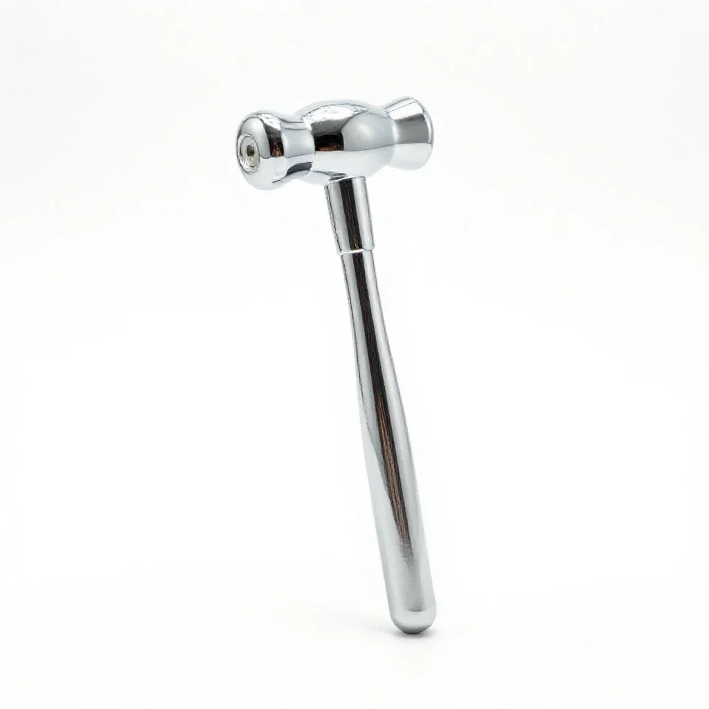 Reflex hammer isolated on a white background