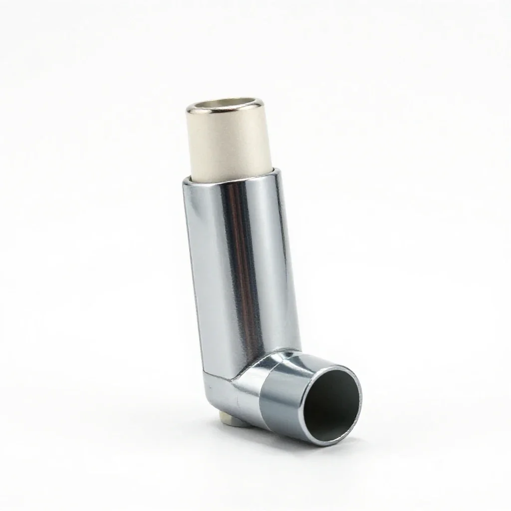 Inhaler isolated on a white background