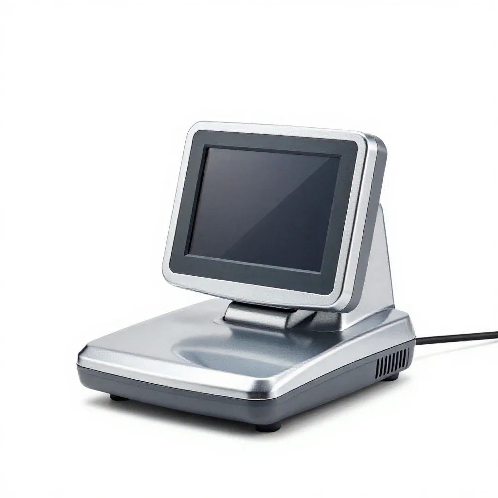 Med-bay diagnostic scanner isolated on a white background