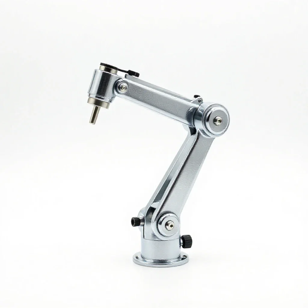 Servo actuator arm isolated on a white background