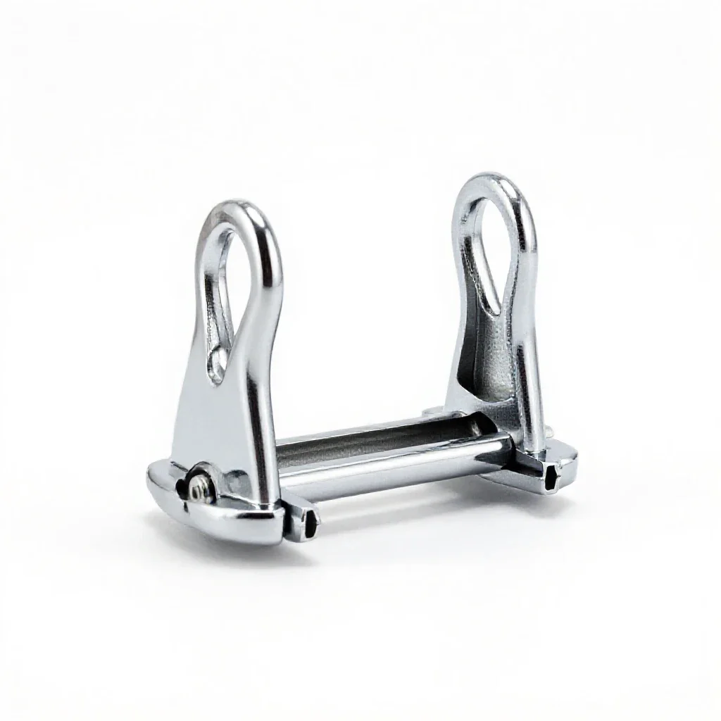 Shuttle docking clamp isolated on a white background