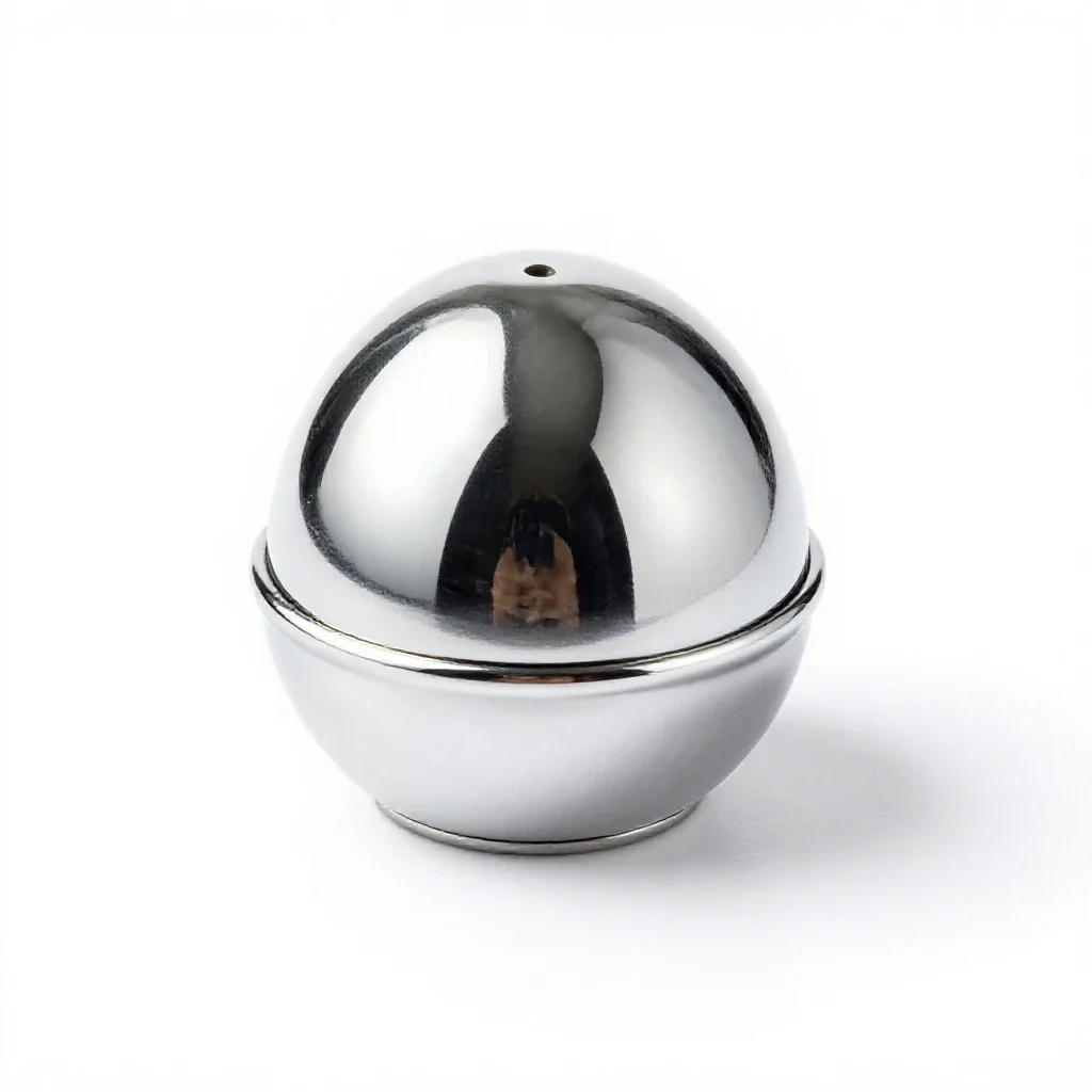Terraforming seed canister isolated on a white background