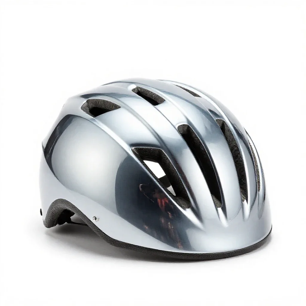 Bicycle helmet isolated on a white background