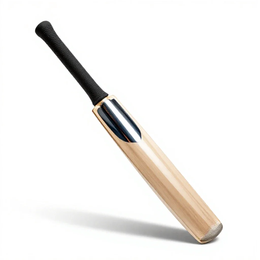 Cricket bat isolated on a white background
