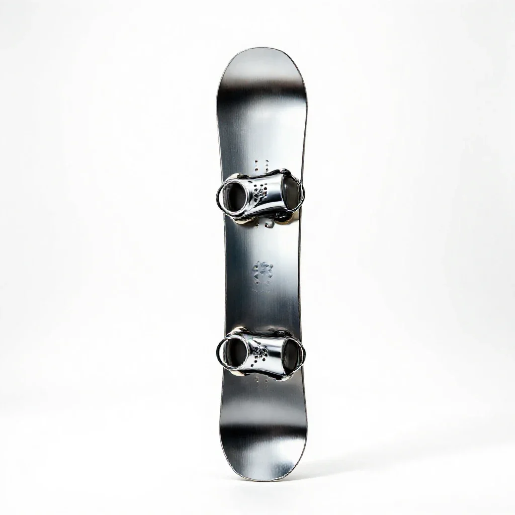 Snowboard isolated on a white background