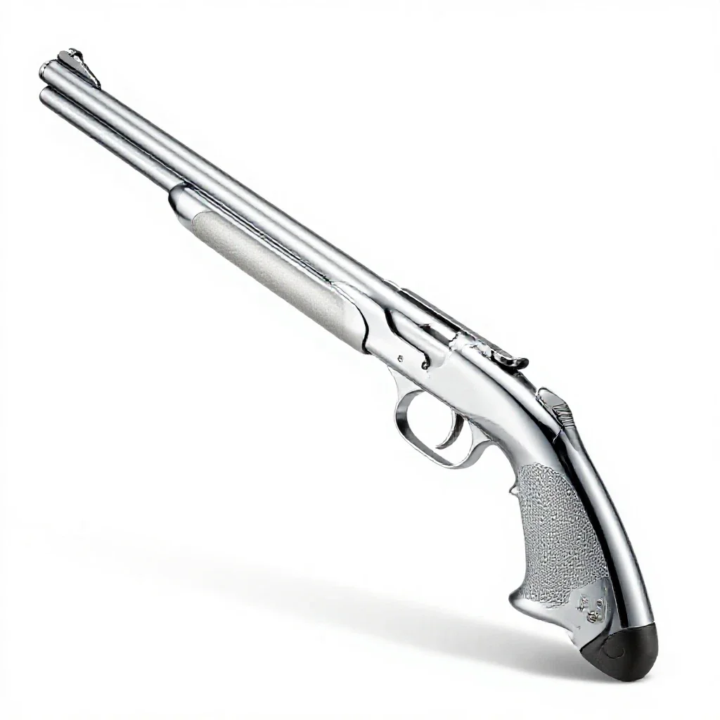 Spearfishing gun isolated on a white background
