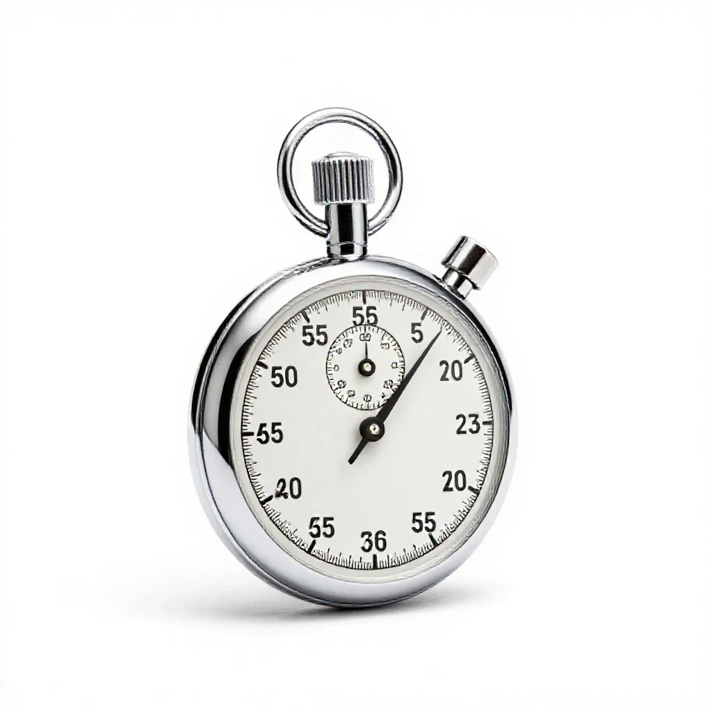 Stopwatch isolated on a white background