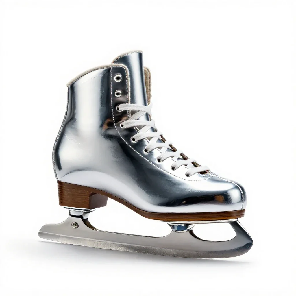 Ice skate isolated on a white background