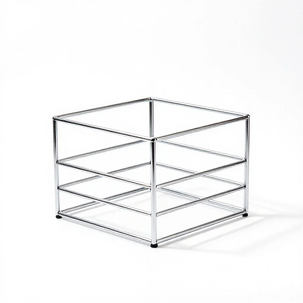 Desk organiser caddy isolated on a white background