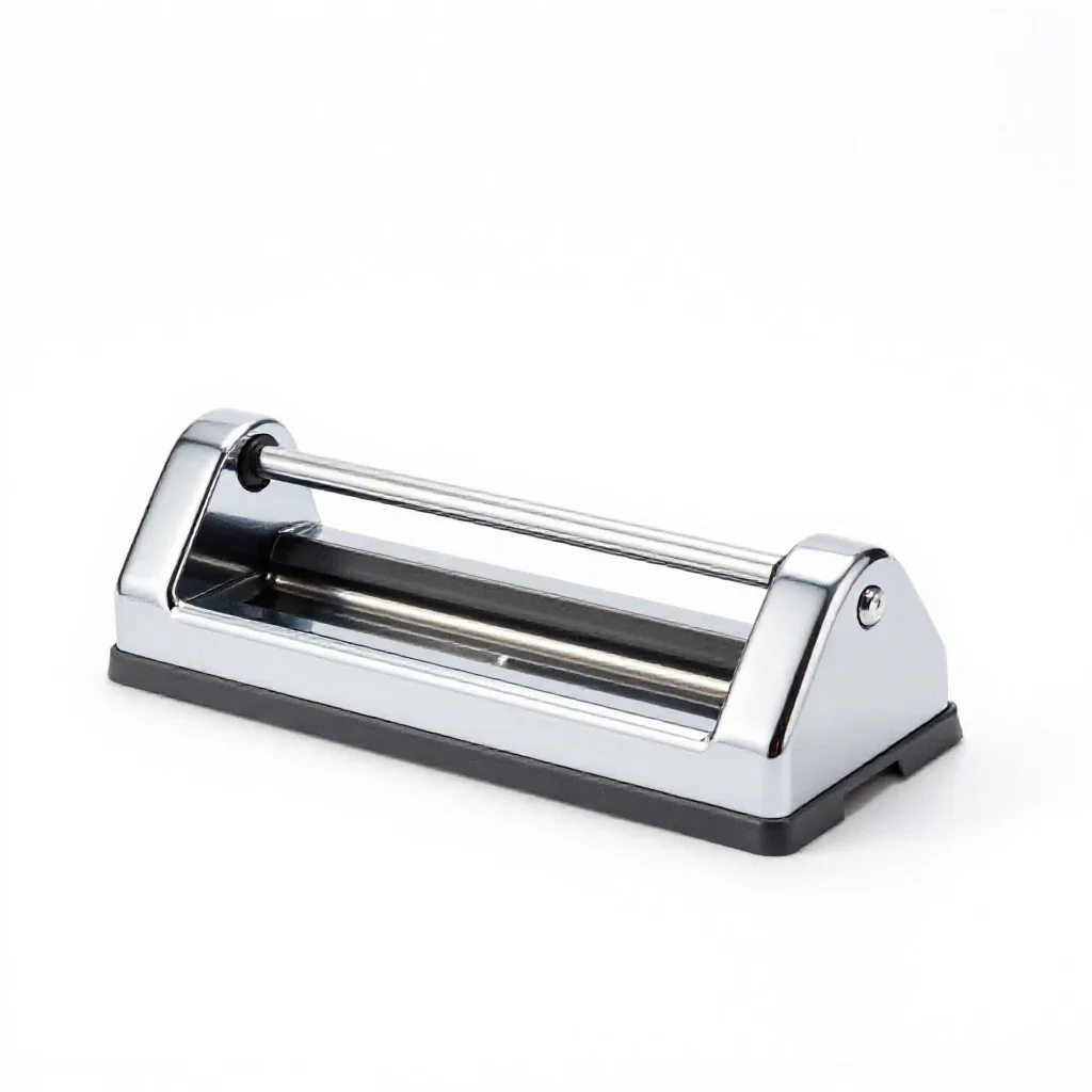 Guillotine paper trimmer isolated on a white background