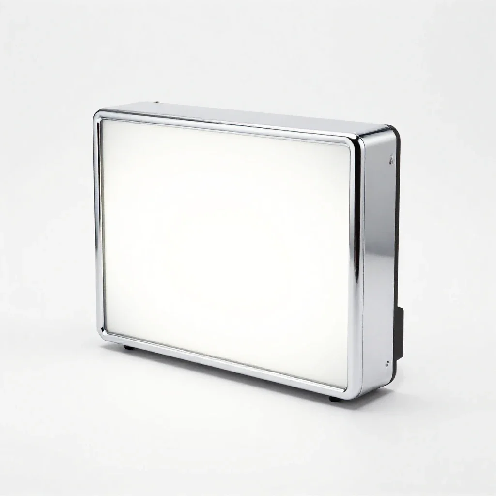 Light box for tracing isolated on a white background