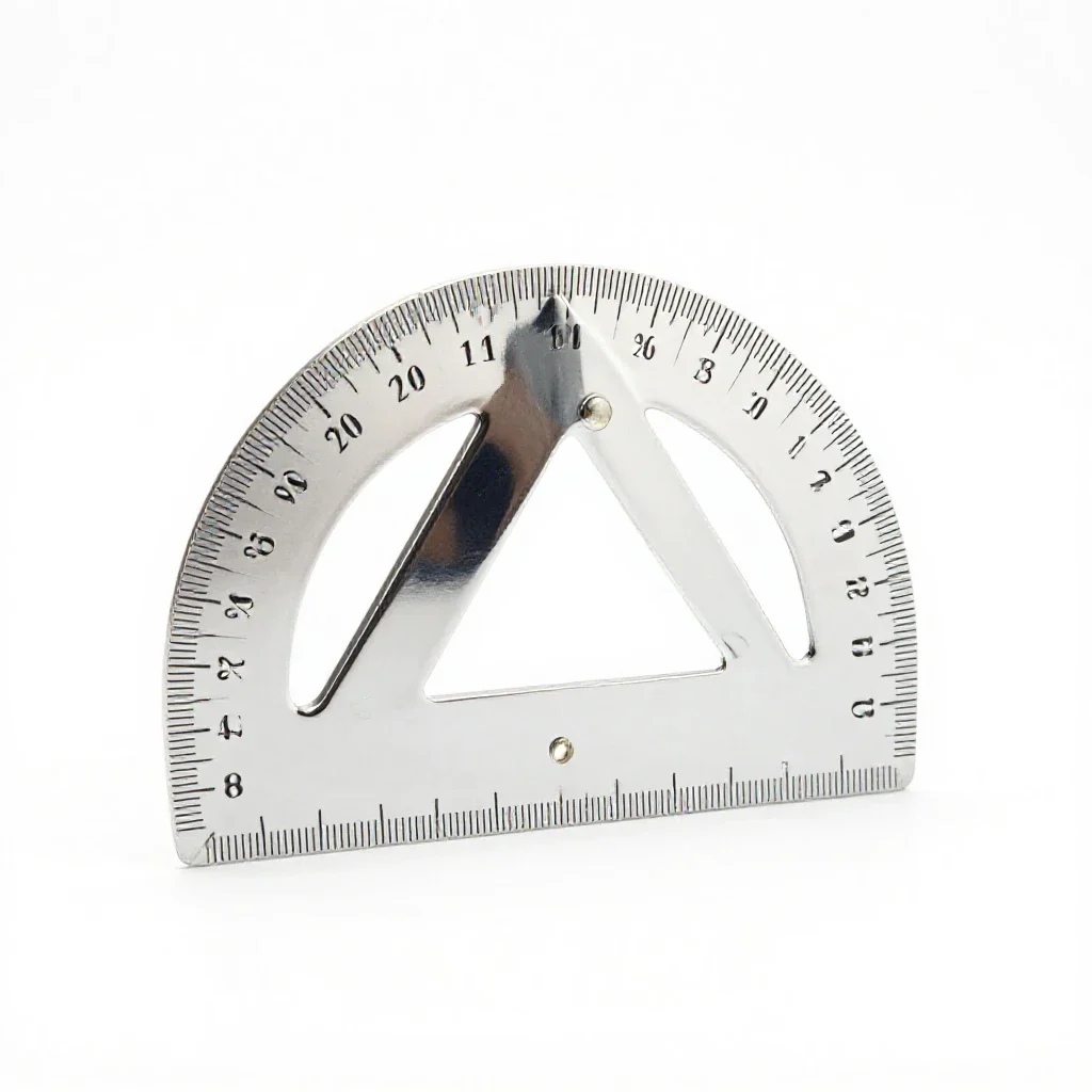 Set square isolated on a white background