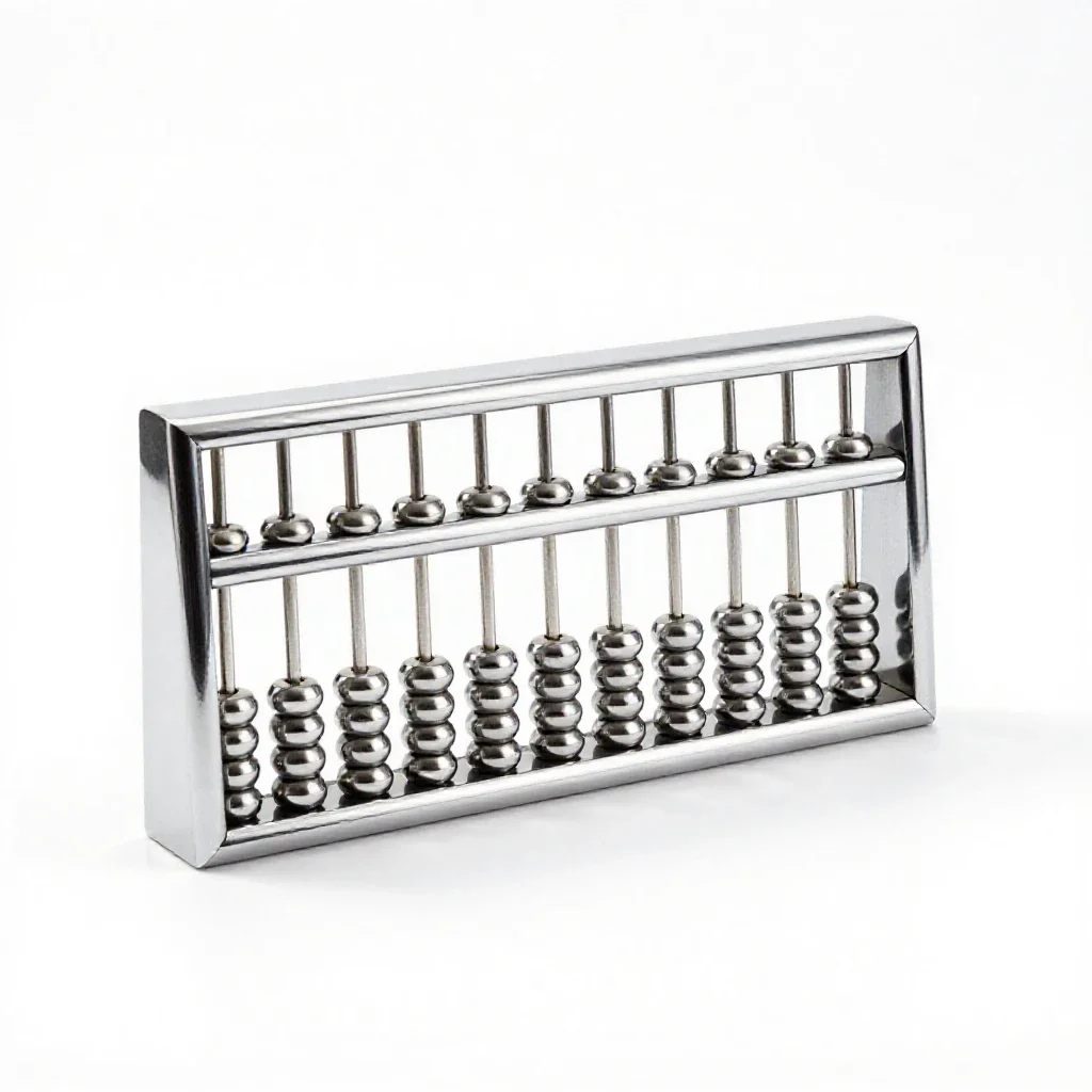 Abacus isolated on a white background