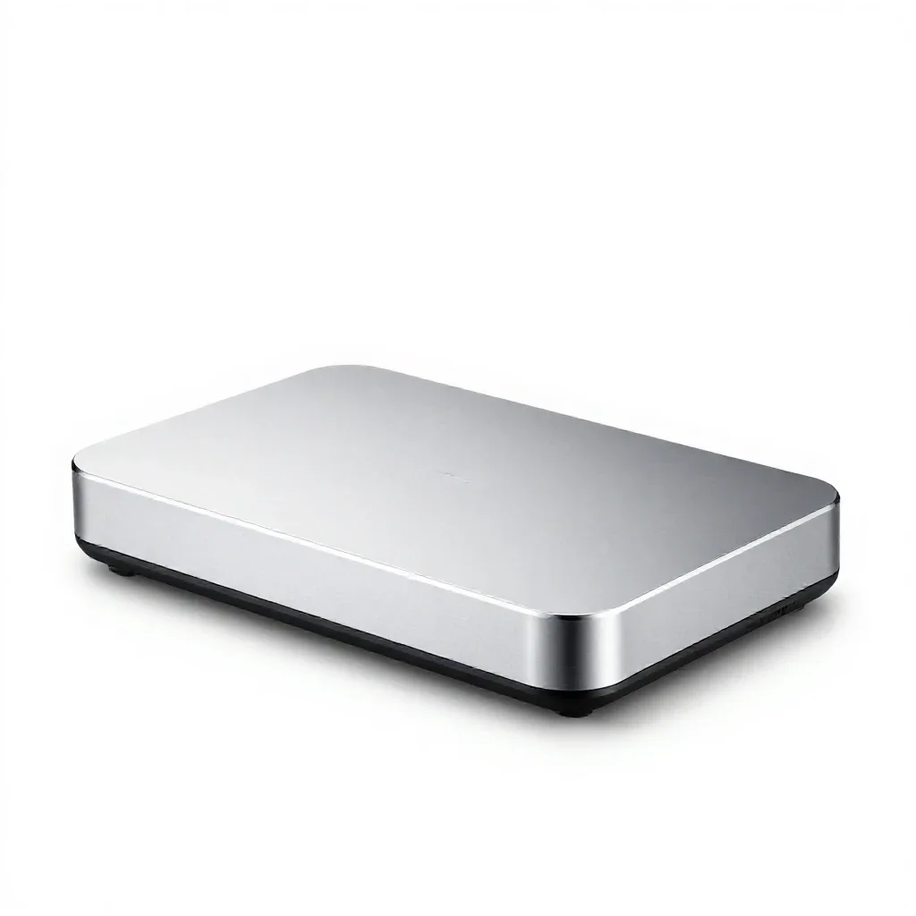 Laptop docking station isolated on a white background
