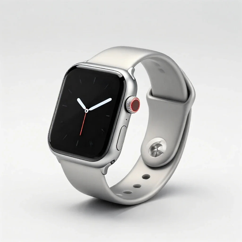 Smart watch isolated on a white background