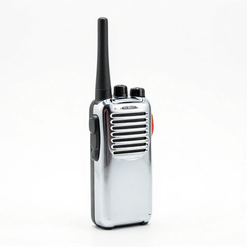 Walkie talkie isolated on a white background