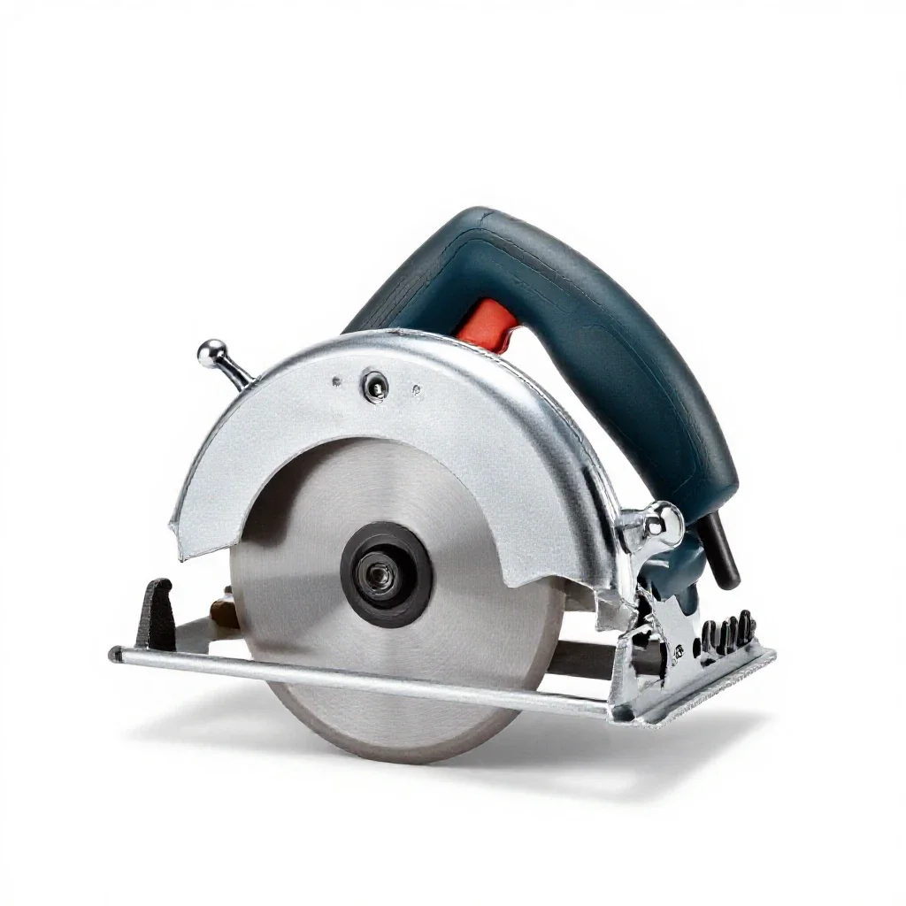 Circular saw isolated on a white background