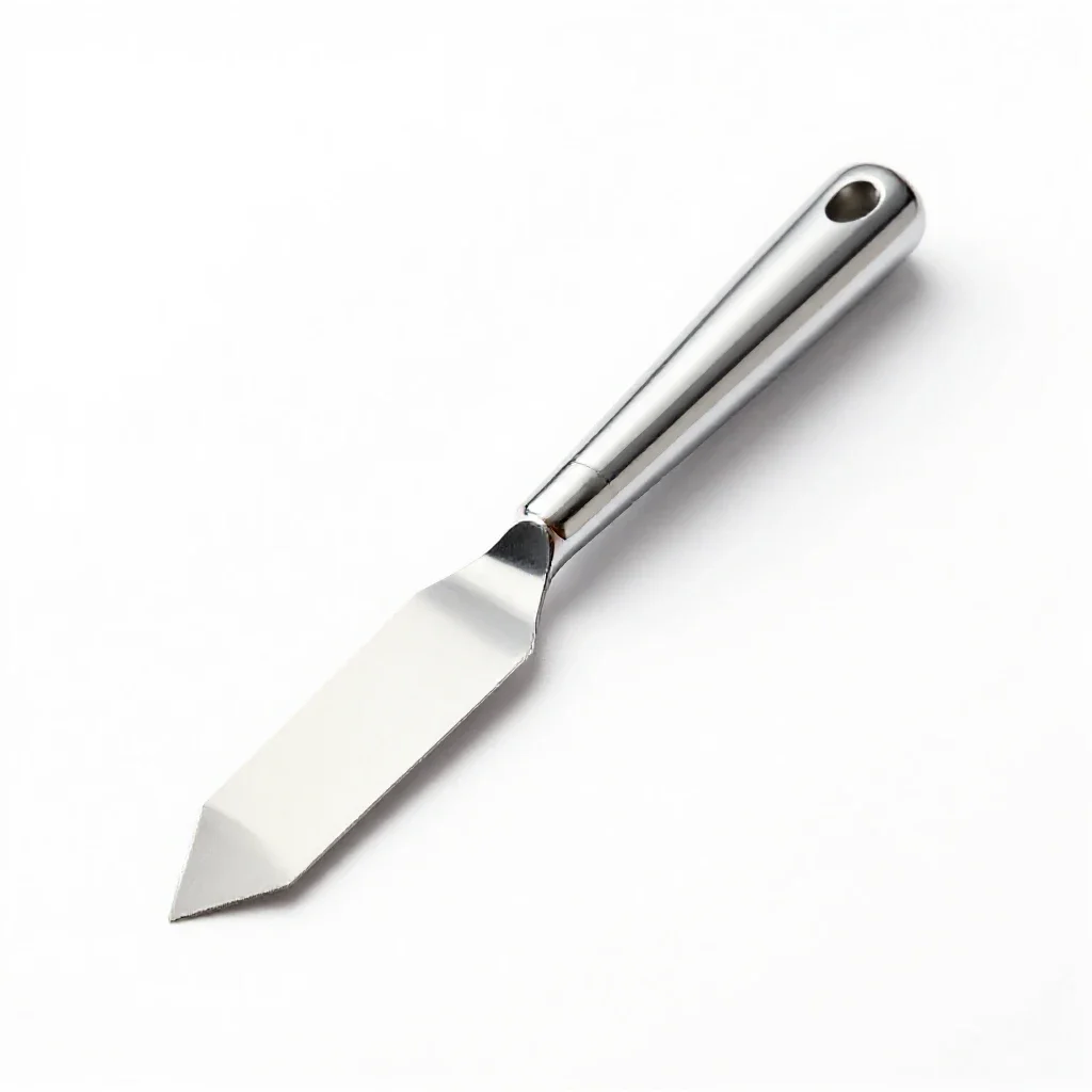 Putty knife isolated on a white background