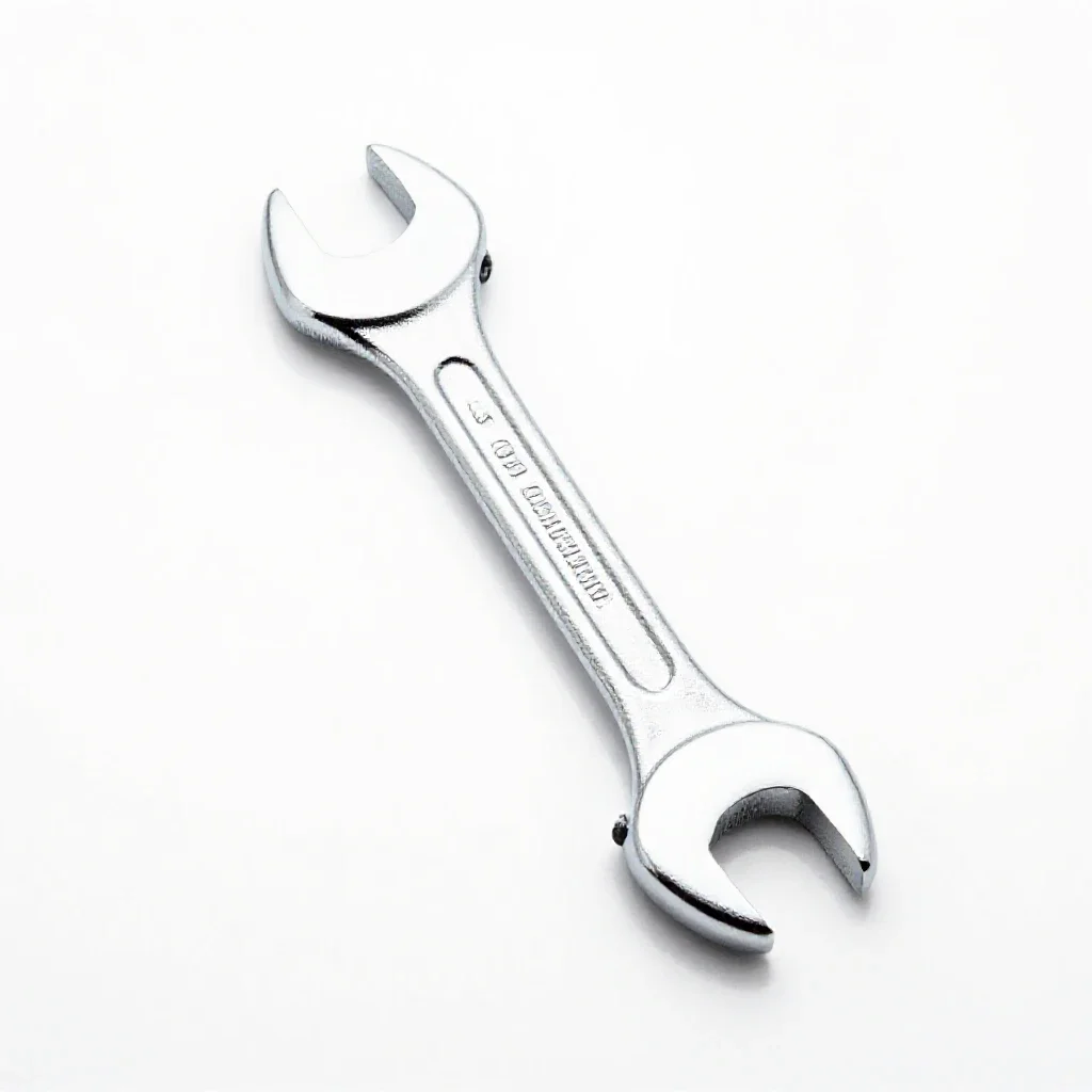 Torque wrench isolated on a white background