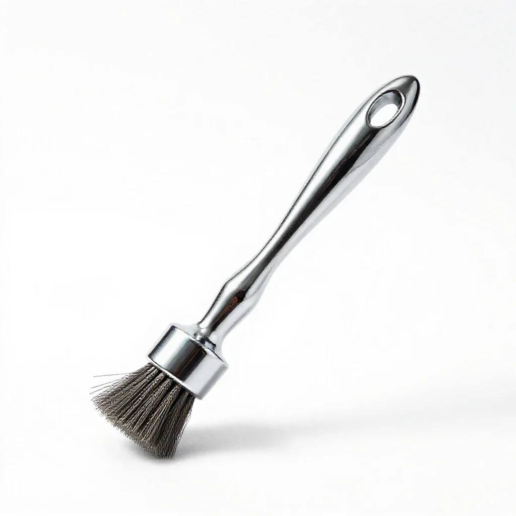 Wire brush isolated on a white background