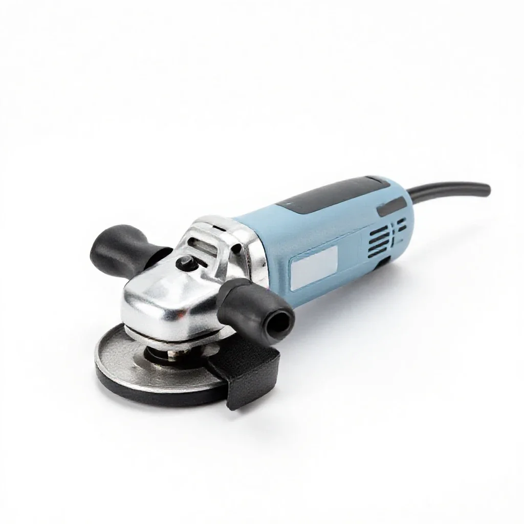 Angle grinder isolated on a white background