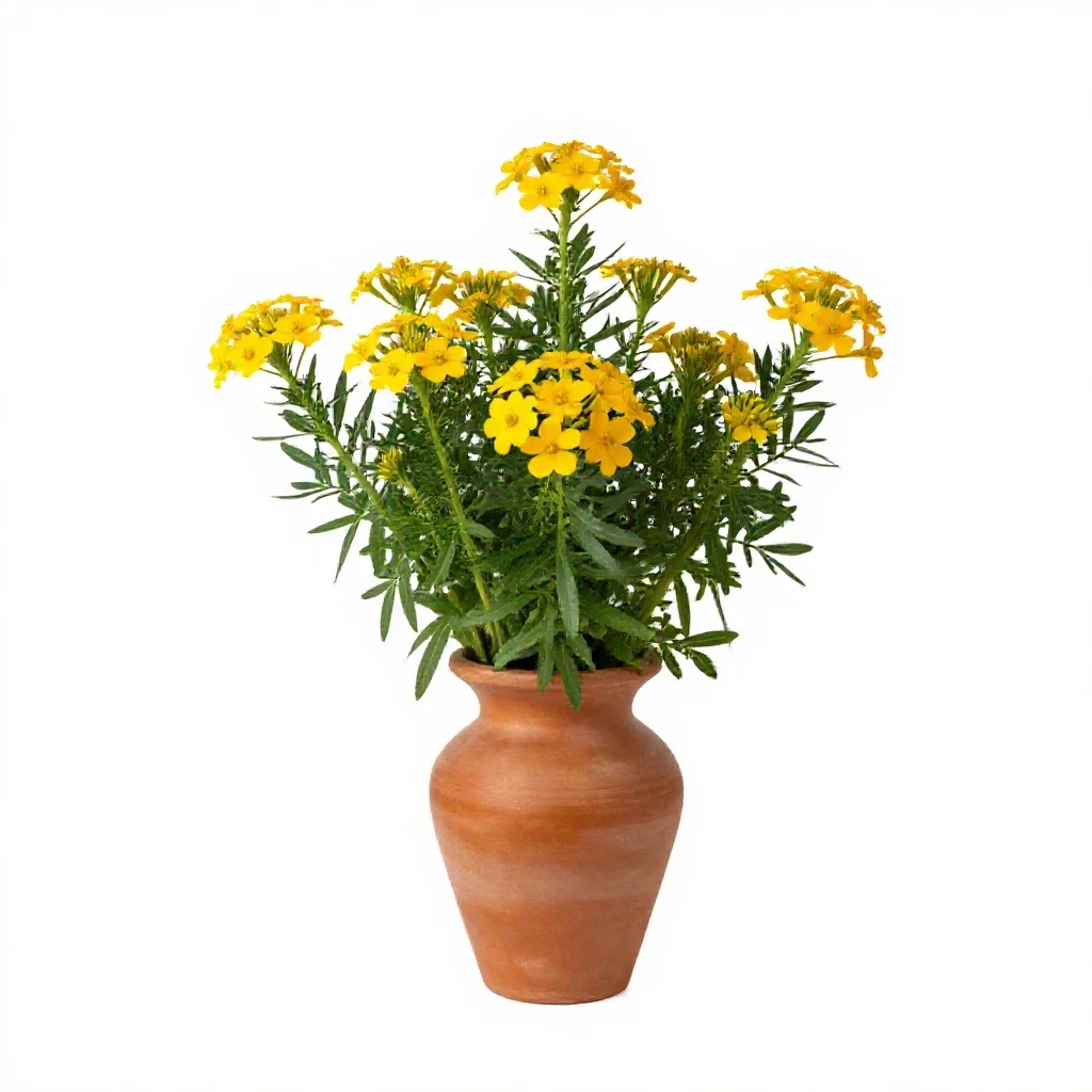 Cape marigold isolated on a white background