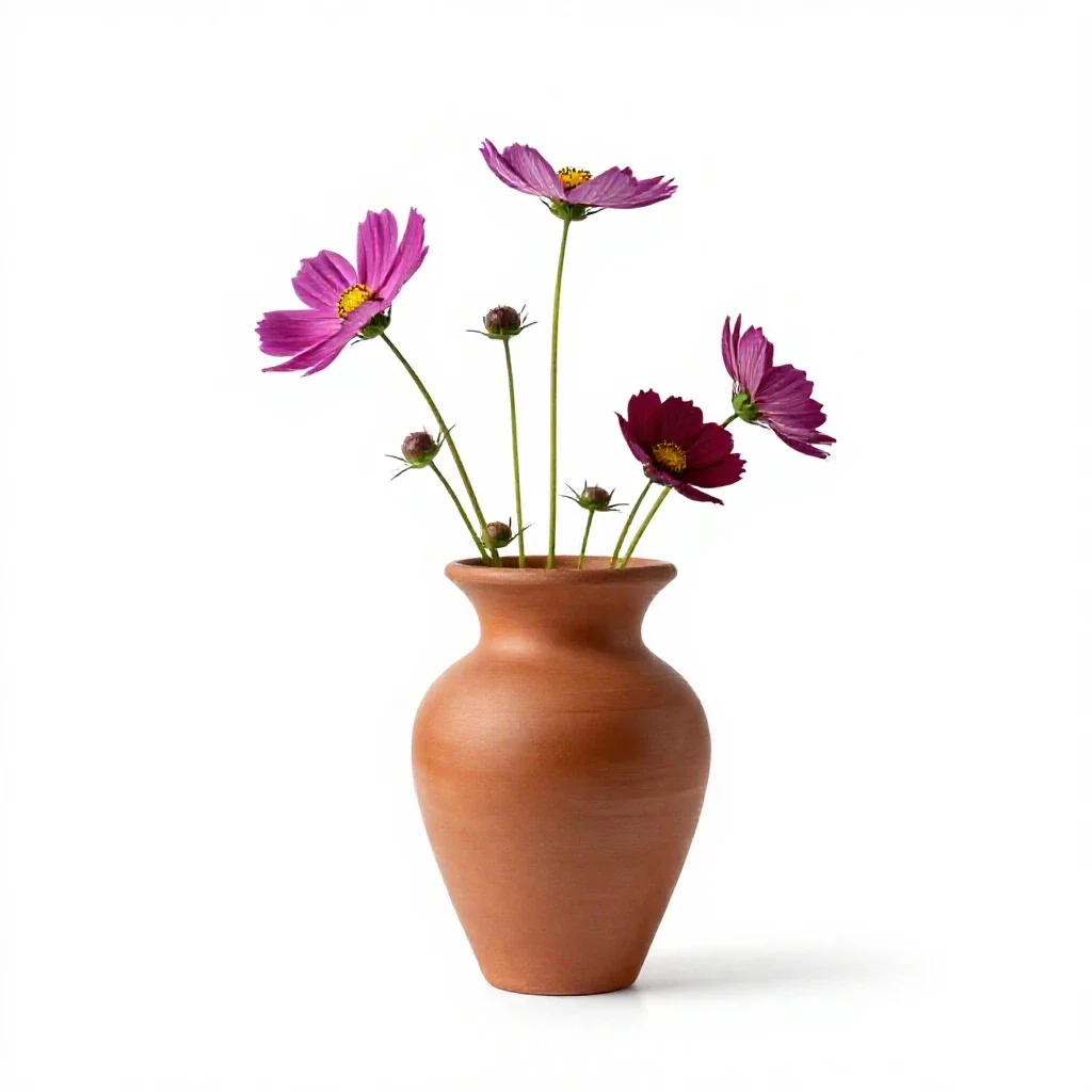 Cosmos isolated on a white background