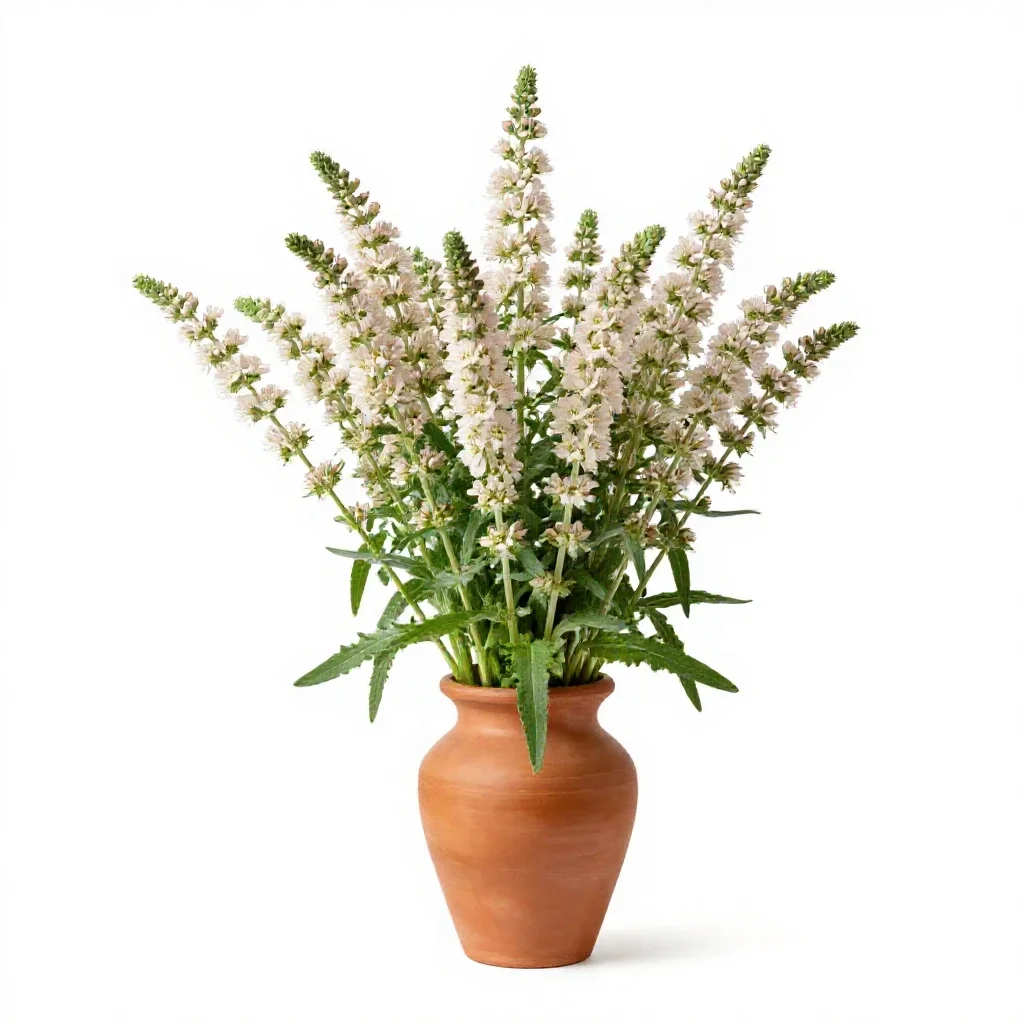 Cowherb isolated on a white background