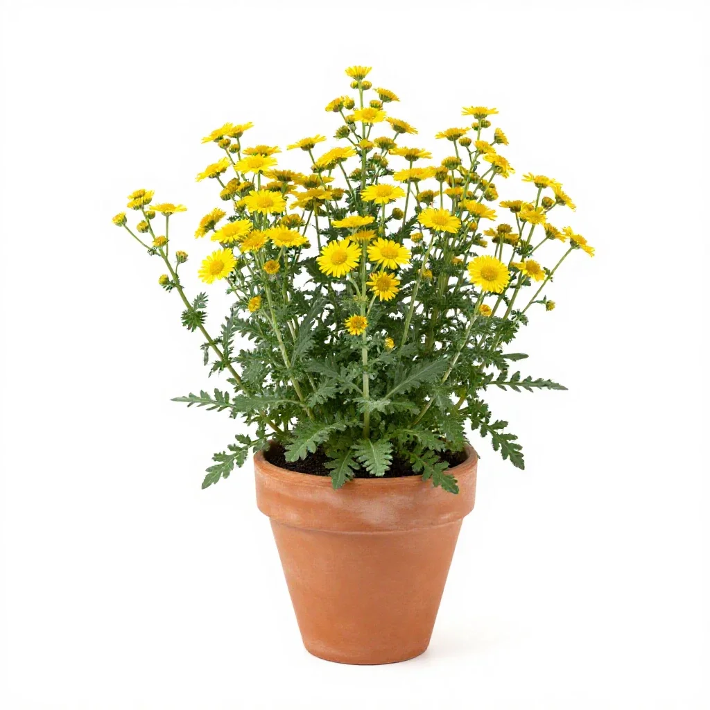 Cowpen daisy isolated on a white background