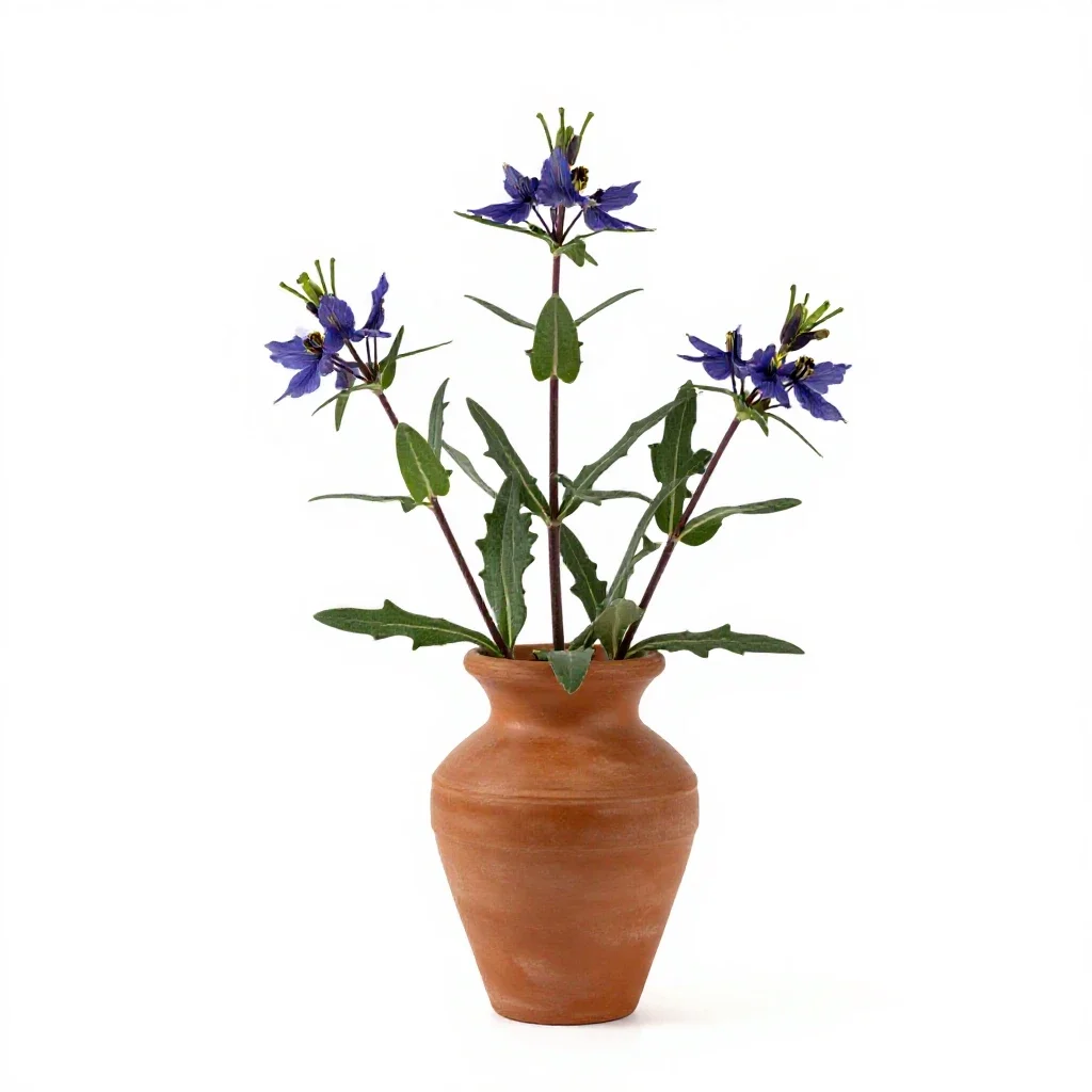 Nigella isolated on a white background