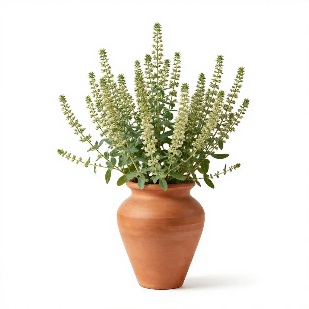 Locoweed isolated on a white background