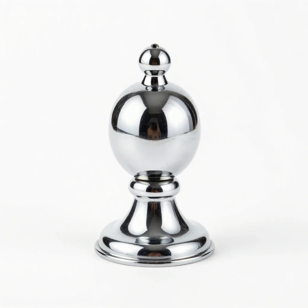 Roof finial isolated on a white background
