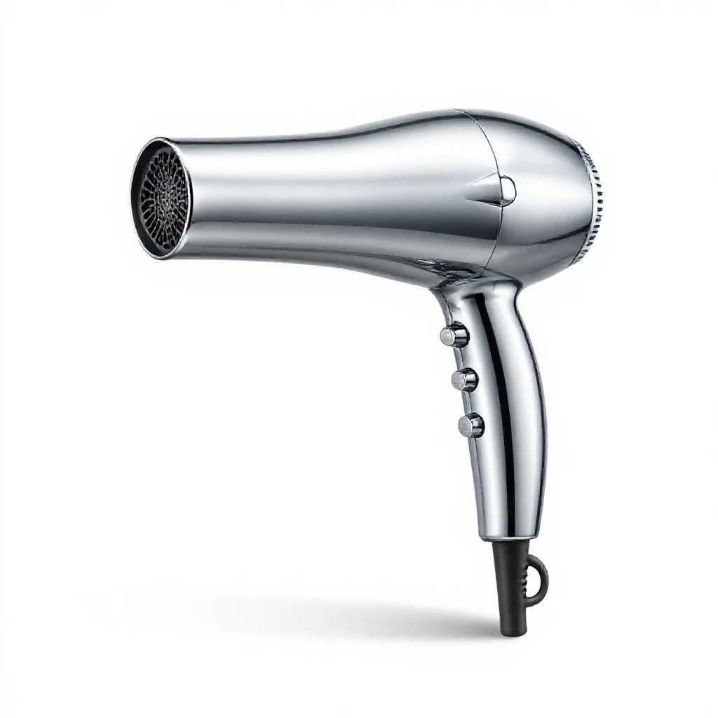 Hair dryer isolated on a white background