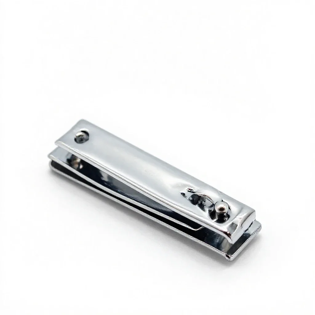 Nail clipper set isolated on a white background